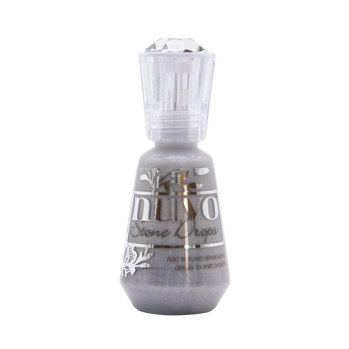 Nuvo Stone Drops 1.5oz-Boulder Grey