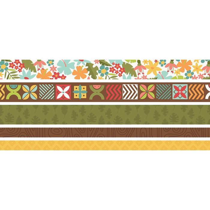 Simple Stories Washi Tape 5/Pkg-Say Cheese Adventure At The Park