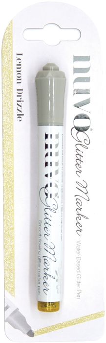 Nuvo Glitter Marker-Lemon Drizzle
