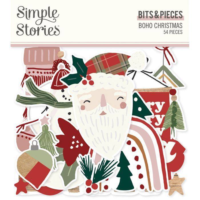 Simple Stories - Boho Christmas - Bits & Pieces
