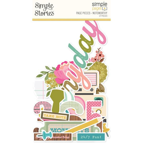 Simple Stories Noteworthy Simple Pages Page Pieces