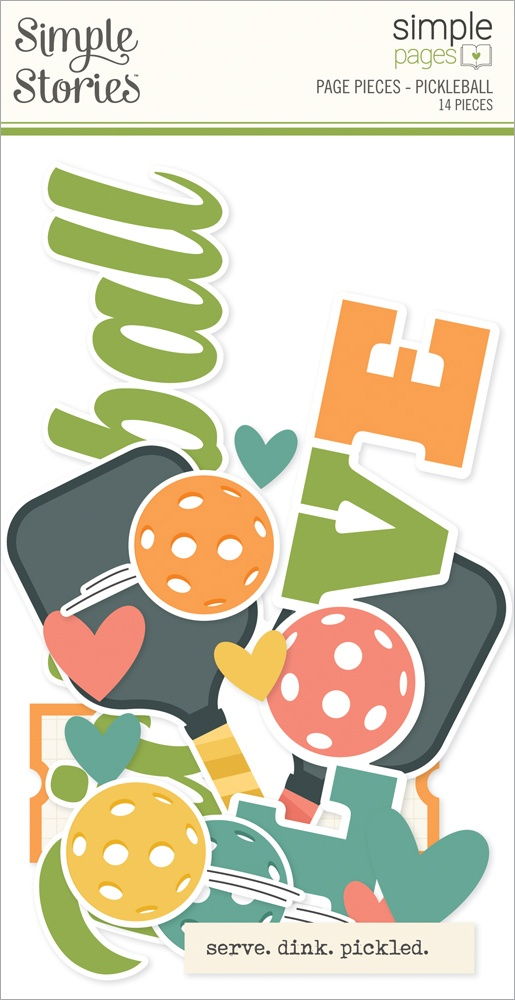 Simple Stories Pickleball Simple Page Pieces