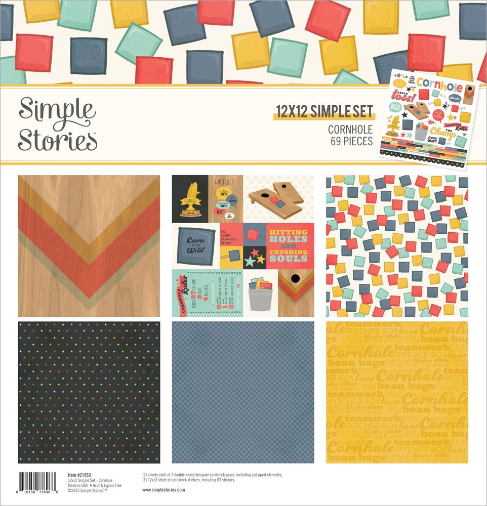 Simple Stories Soccer Cardstock Stickers