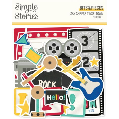 Simple Stories Say Cheese Tinseltown: Bits & Pieces