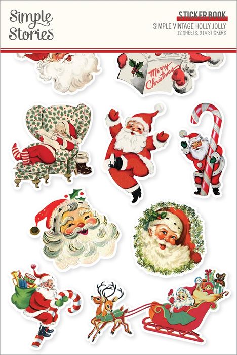 Simple Stories Sticker Book 12/Sheets