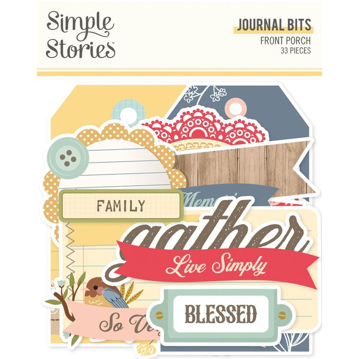 Simple Stories - Front Porch Journal Bits & Pieces