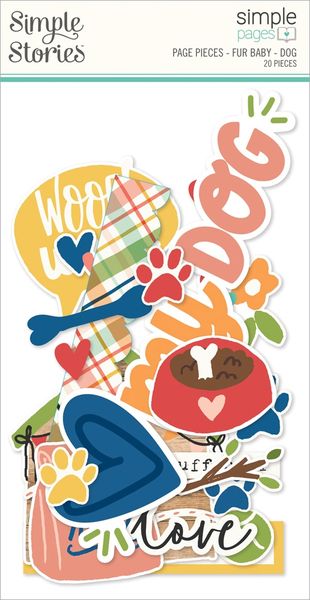 Simple Stories Fur Baby Dog Simple Pages Page Pieces