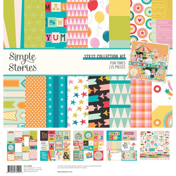 Simple Stories Spooky Things 12"X12" Collection Kit