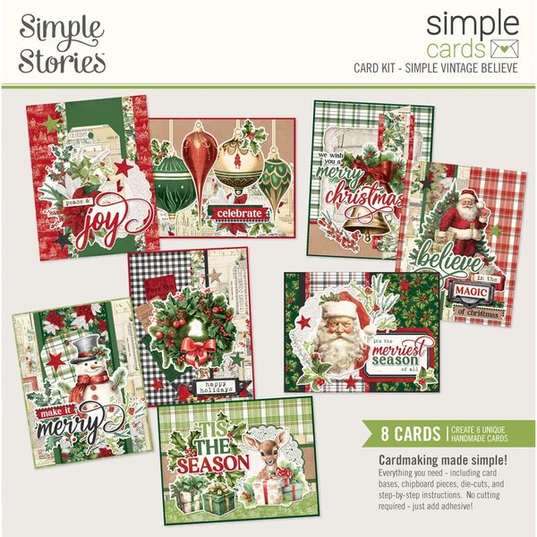 Simple Stories Simple Vintage Believe Simple Cards Card Kit