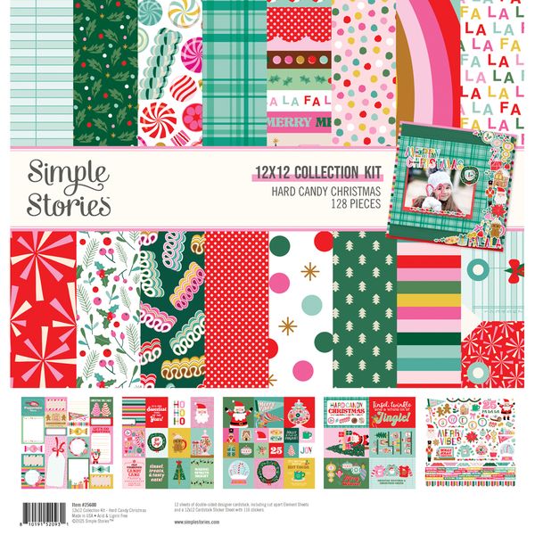 Simple Stories Hard Candy Christmas Collection Kit