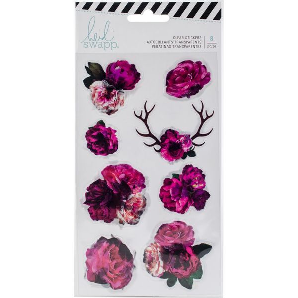American Crafts -Heid Swapp: Hawthorn Clear Stickers
