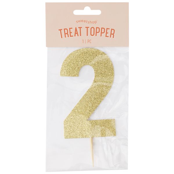 Sweetshop Cake Topper-Number 2