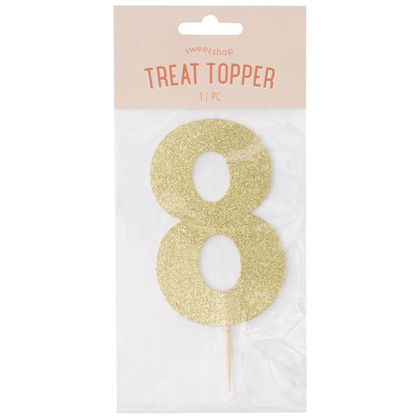 Sweetshop Cake Topper-Number 8