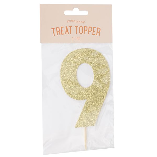 Sweetshop Cake Topper-Number 9