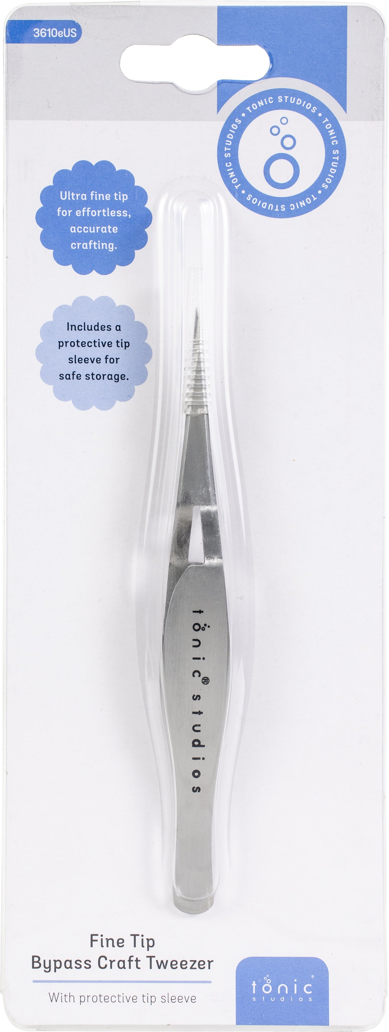 Tonic Studios Precision Tweezers-Fine Tip