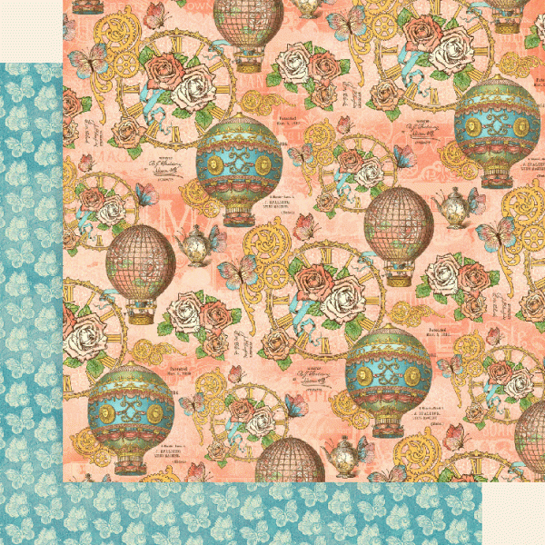Graphic 45 Imagine: Create Yourself 12x12 DS Paper (1 Sheet)