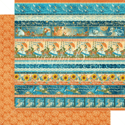 Graphic 45 Dreamland: Magical Moments 12x12 DS Paper (1 Sheet)