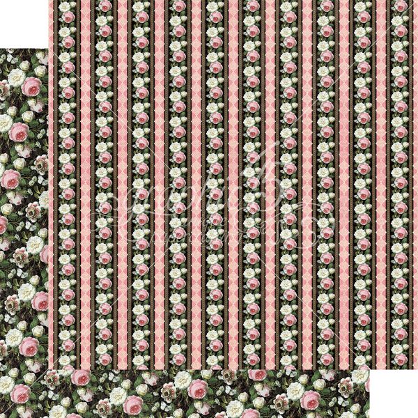 Graphic 45 Elegance: Lovely 12x12 DS Paper (1 Sheet)