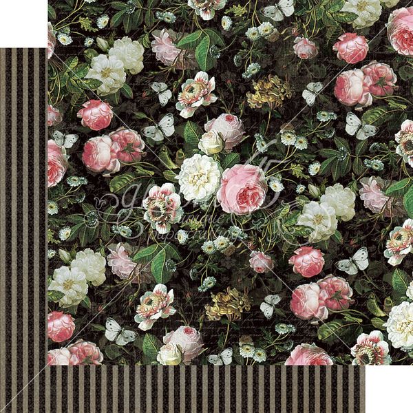 Graphic 45 Elegance: Exquisite 12x12 DS Paper (1 Sheet)