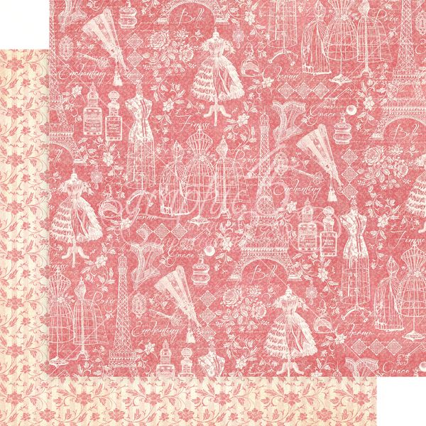 Graphic 45 Elegance: Charming 12x12 DS Paper (1 Sheet)
