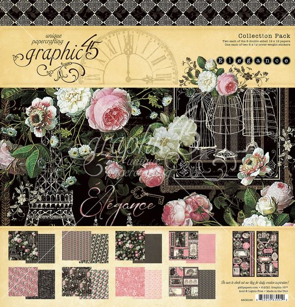 Graphic 45 Elegance: Collection Kit