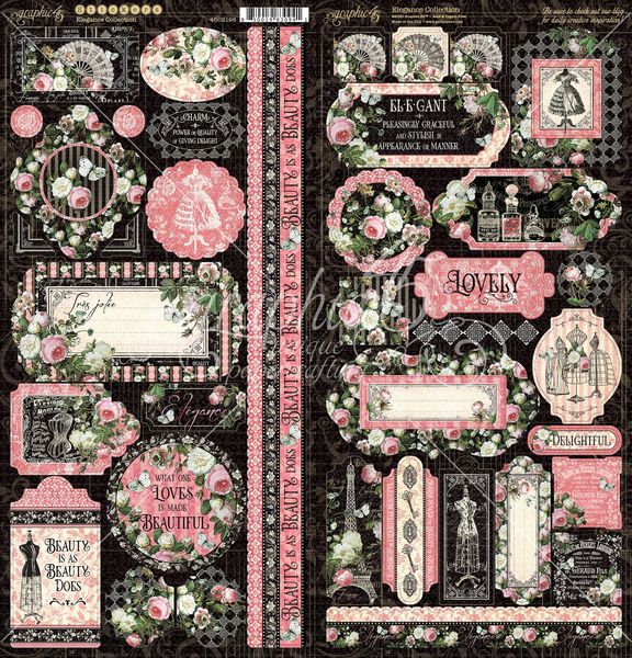 Graphic 45 Elegance Stickers