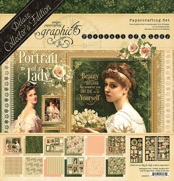 DISC - Graphic 45 Portrait of a Lady Deluxe Collectors Edition