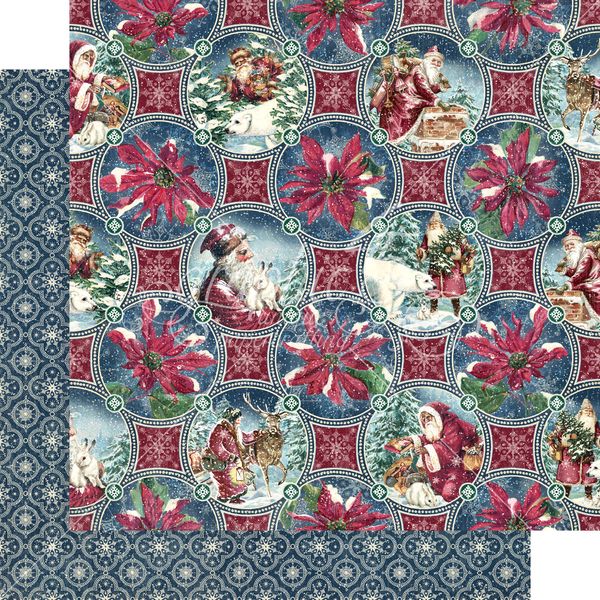 Graphic 45 Let it Snow:Christmas Dreams 12x12 DS Paper (1 Sheet)