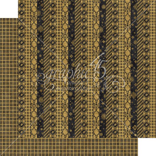 Graphic 45 Warm Wishes Collection: Winter 12x12 DS Paper (1 Sheet)