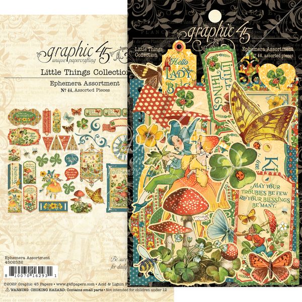 Enjoy The Graphic 45 Little Things Ephemera