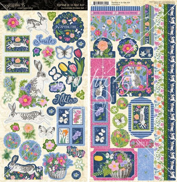 Graphic 45 Spring is in the Air Sticker Set