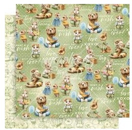 Graphic 45 Hip Hip Hooray: Friends Forever 12x12 DS Paper (1 Sheet)