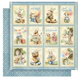 Graphic 45 Hip Hip Hooray: Make a Wish 12x12 DS Paper (1 Sheet)