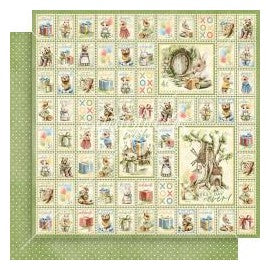 Graphic 45 Hip Hip Hooray: Lots of Love 12x12 DS Paper (1 Sheet)