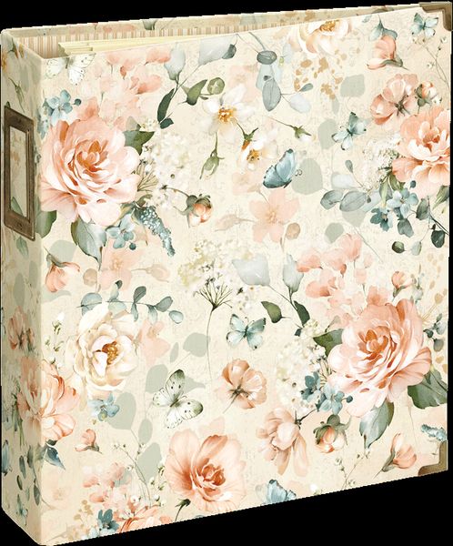 Graphic 45 Vintage Rose Binder Album with Pocket Pages