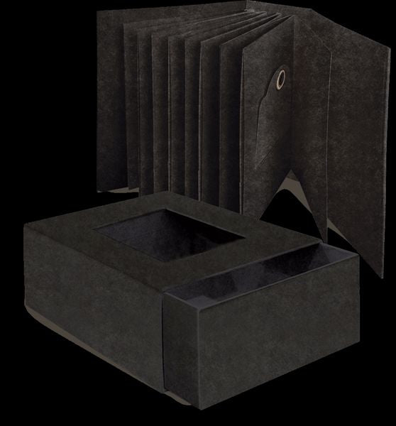 Graphic 45 Black ATC Album with Matchbook Box