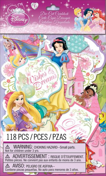 EK Success Disney Cardstock Die-Cuts 118/Pkg-Princess