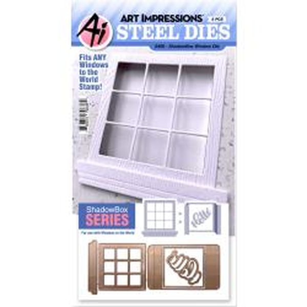 Art Impressions Windows To The World Die-Shadowbox