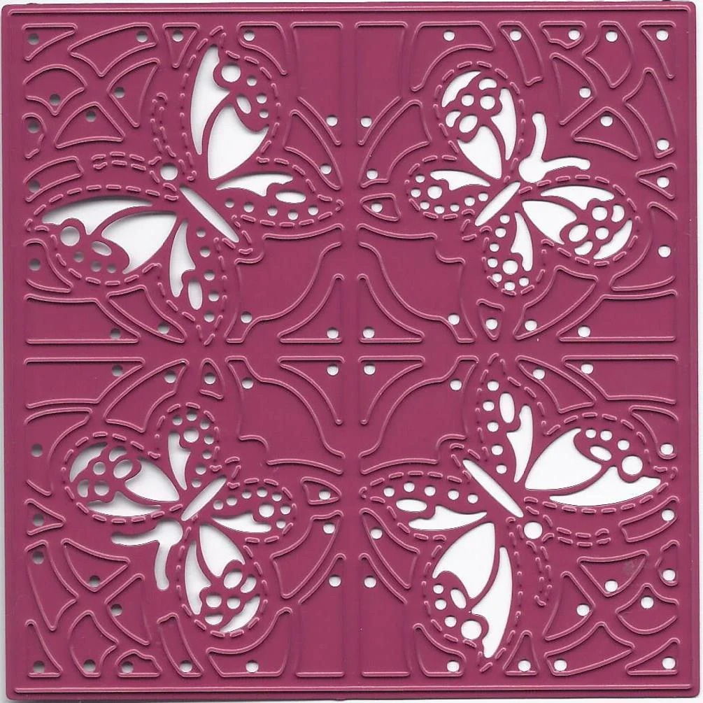 Joy! Crafts Dies - Fantasy Butterflies Square