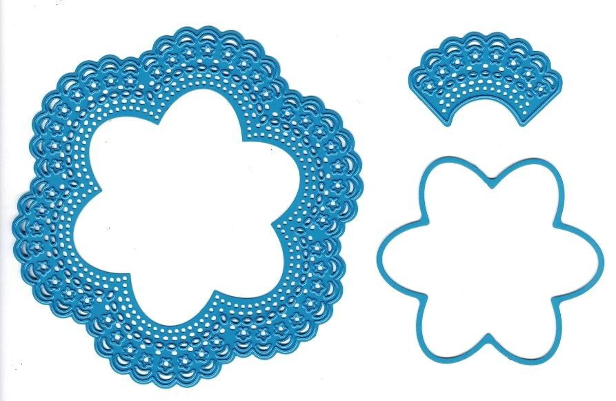Joy Crafts 6-point Flower Doily Cutting and Embossing Die