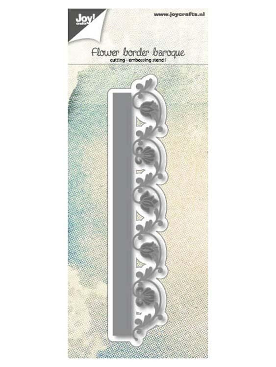 Joy! Crafts Die - Border Flowers Baroque
