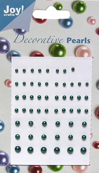 Joy! Crafts Dark Green Decorative Pearls