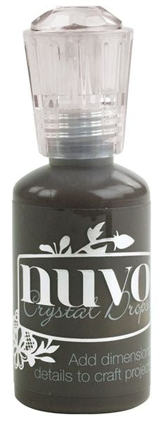 NUVO Ebony Black Crystal Drops