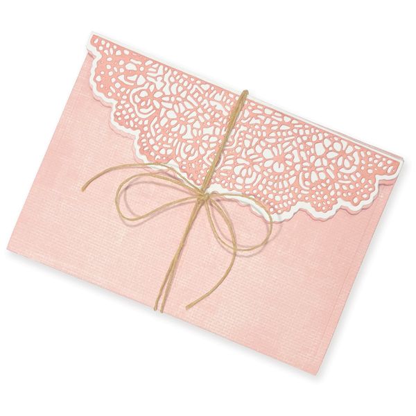 Sizzix Thinlits Laced Folio Dies Set By 49 and Market, 10 dies/pkg