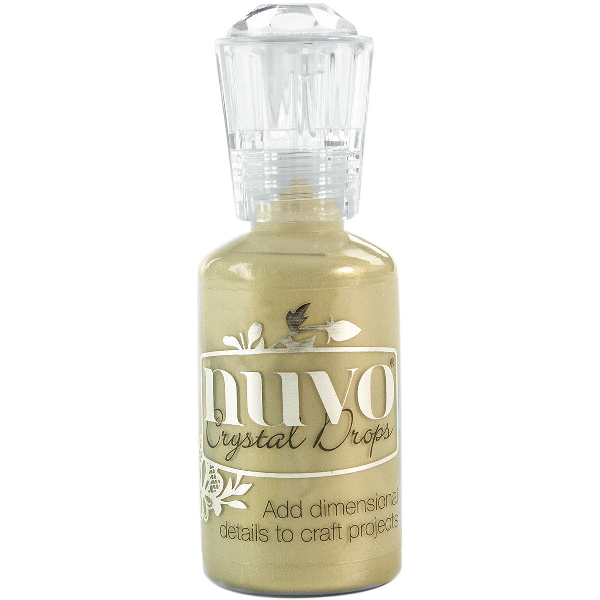 DISC - Crystal Drops 1.1oz-Pale Gold