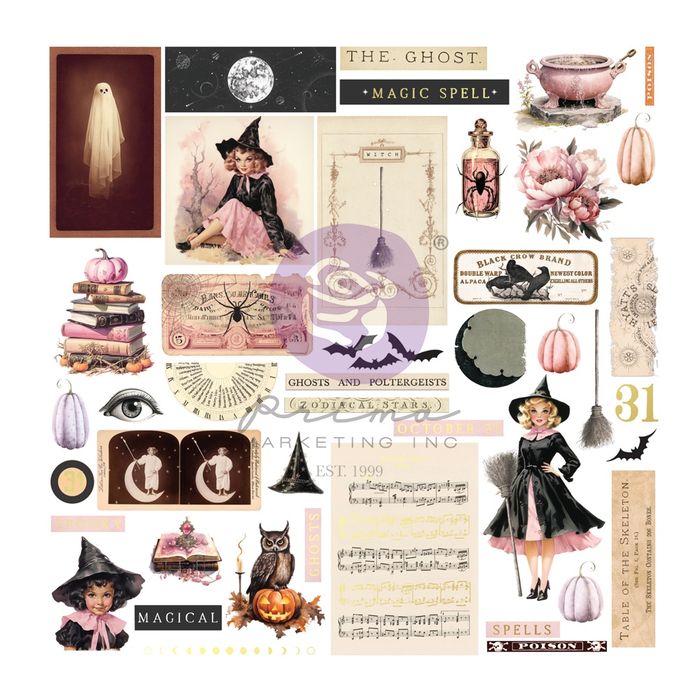 Magic Spell Ephemera 90/Pkg By Frank Garcia-Bewitching