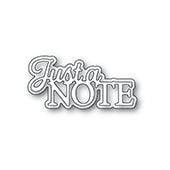 Memory Box Everyday Sentiments Just a Note Craft Die (AIR Exclusive)