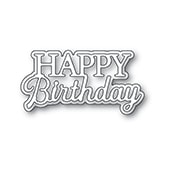 Memory Box Everyday Sentiments Happy Birthday Craft Die (AIR Exclusive)
