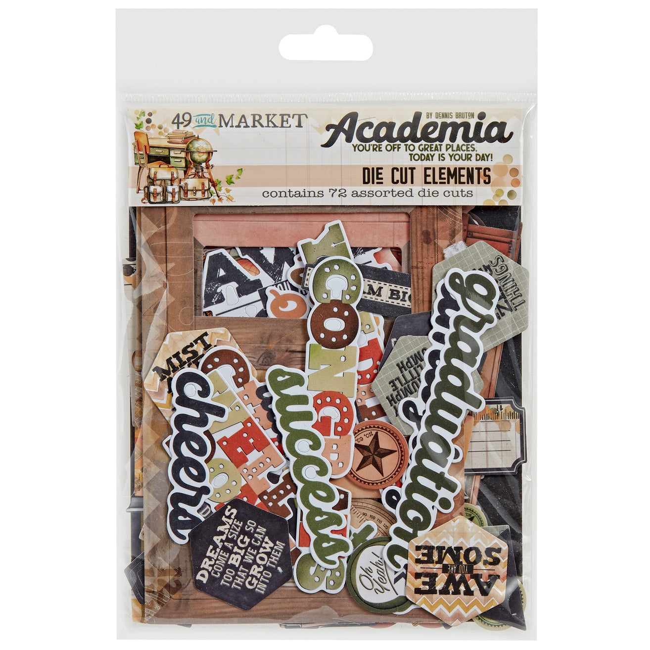 Academia Die-Cuts-Elements
