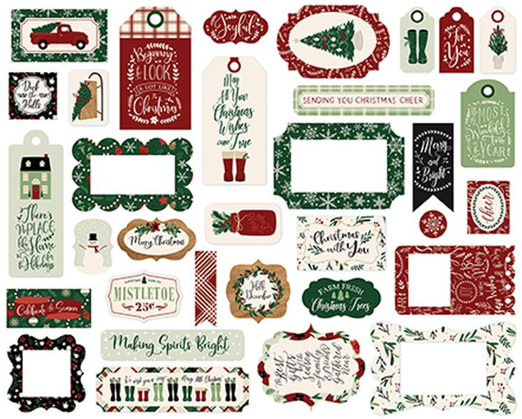 A Cozy Christmas Frames & Tags